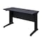 Fusion Fusion Training Tables, 42 W, 24 L, 29 H, Wood, Metal Top, Grey MFTT4224GY - alternate 1